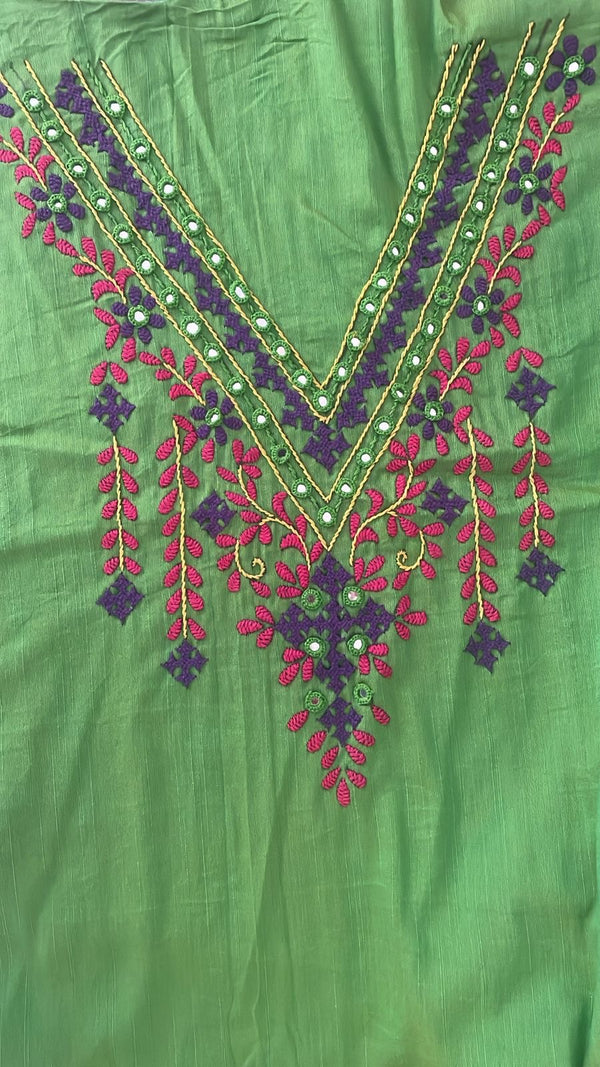 Embroidery work